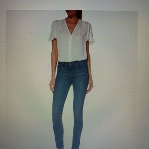 DESIGNER JEANS brand paige size 24 verdigo ankle